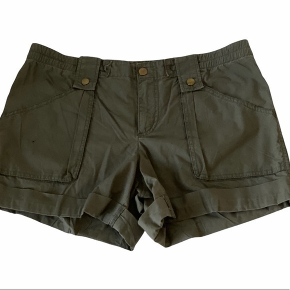 Loft Green Shorts Size 8